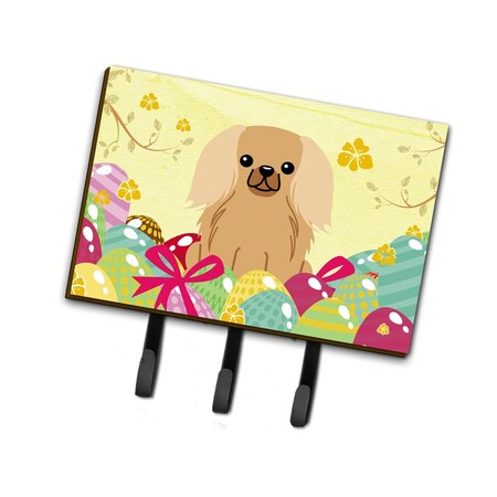 Jensendistributionservices Easter Eggs Pekingnese Fawn Sable Leash or Key Holder MI2102537